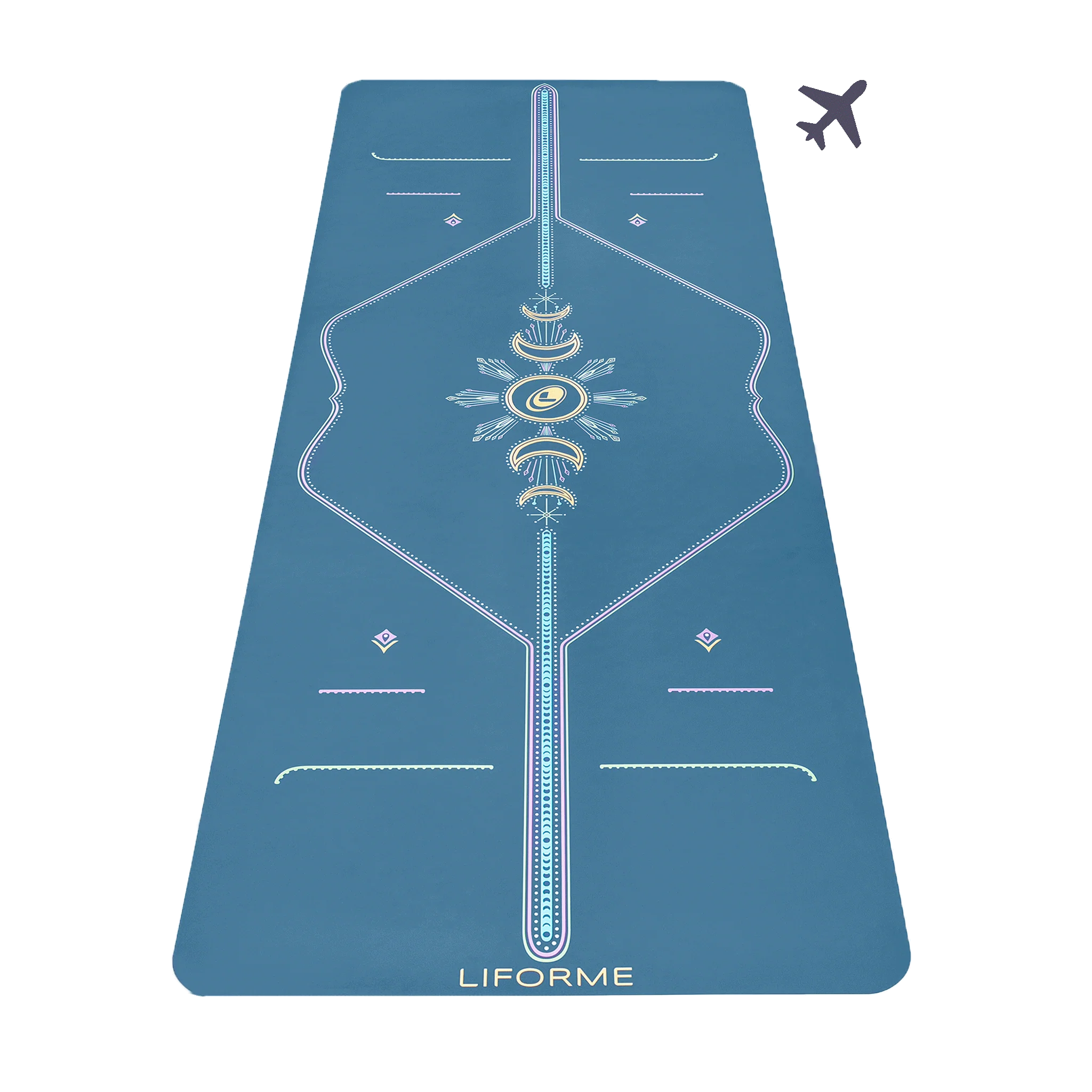 Liforme Cosmic Moon Travel Yoga Mat - Image 3