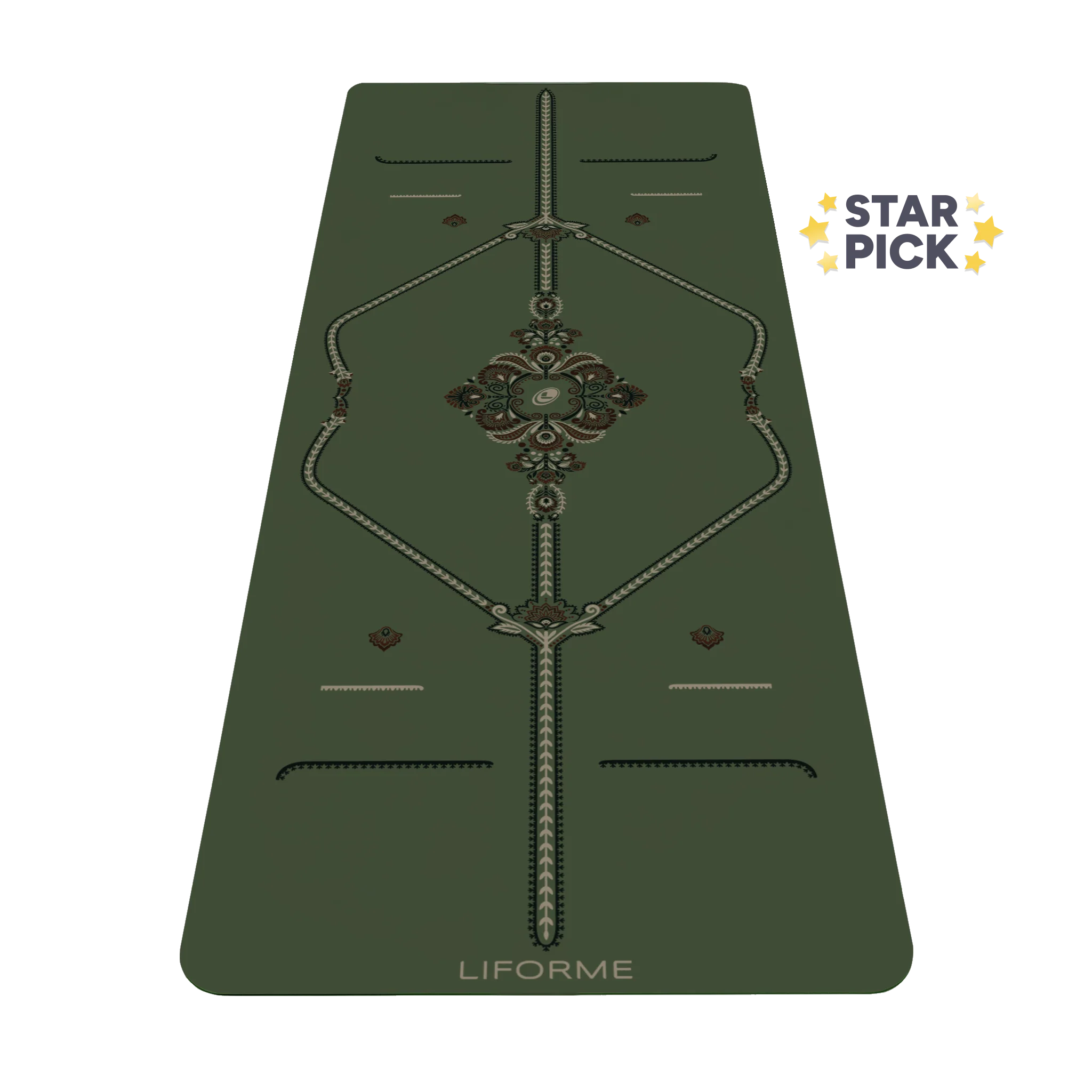 Liforme Deep Forest Mindful Garden Yoga Mat - Image 3