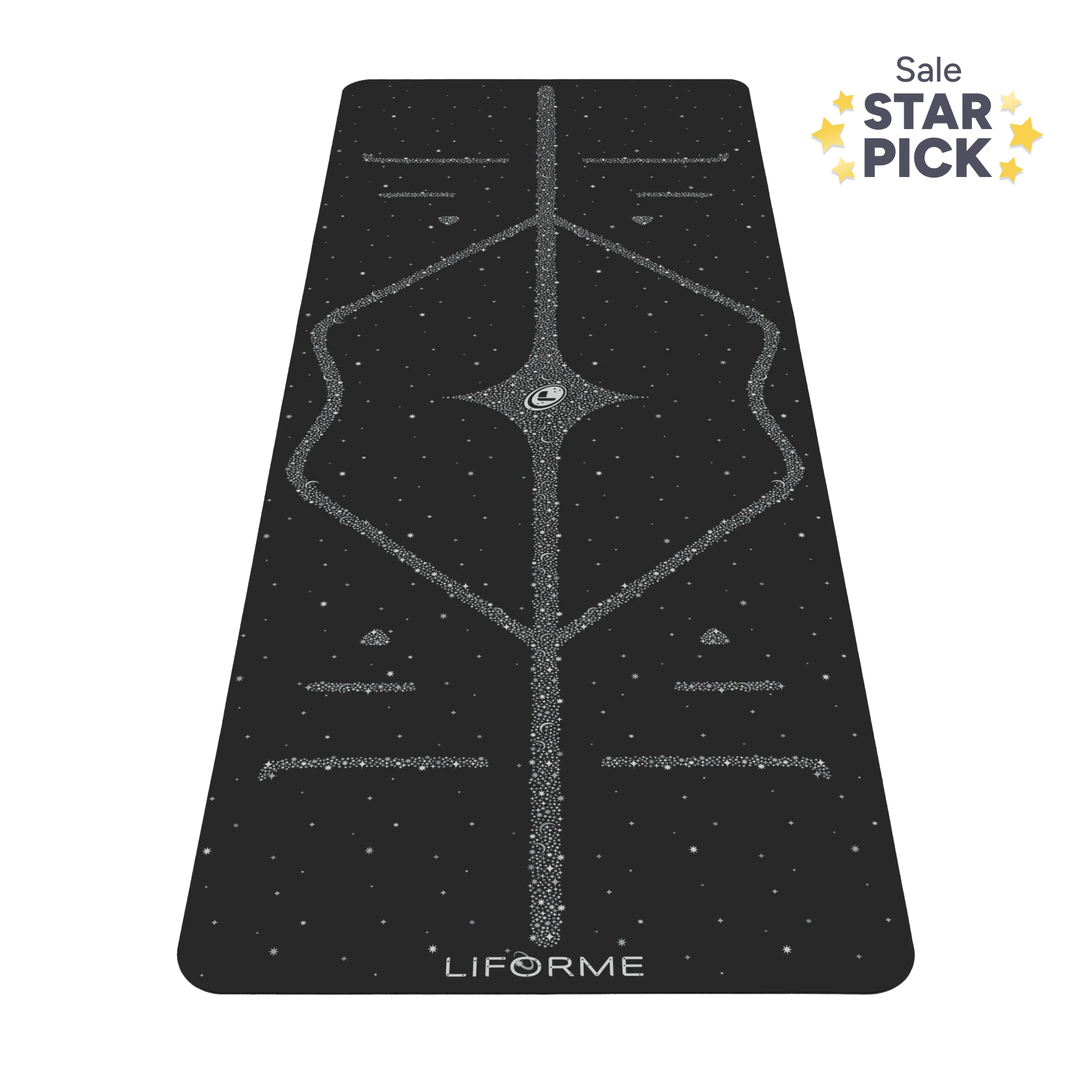 Liforme Magic Galaxy Yoga Mat - Silver - Image 3
