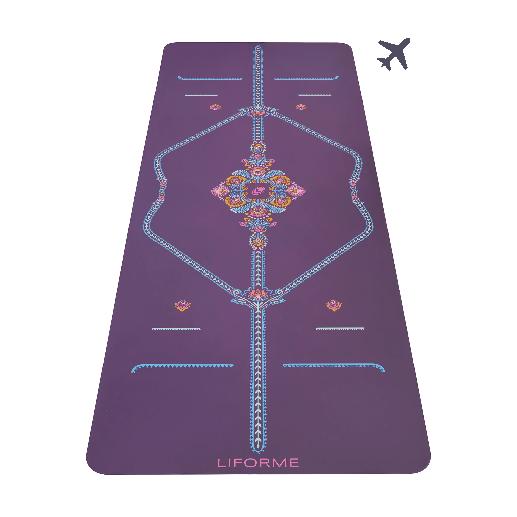 Liforme Mindful Garden Travel Yoga Mat - Image 3