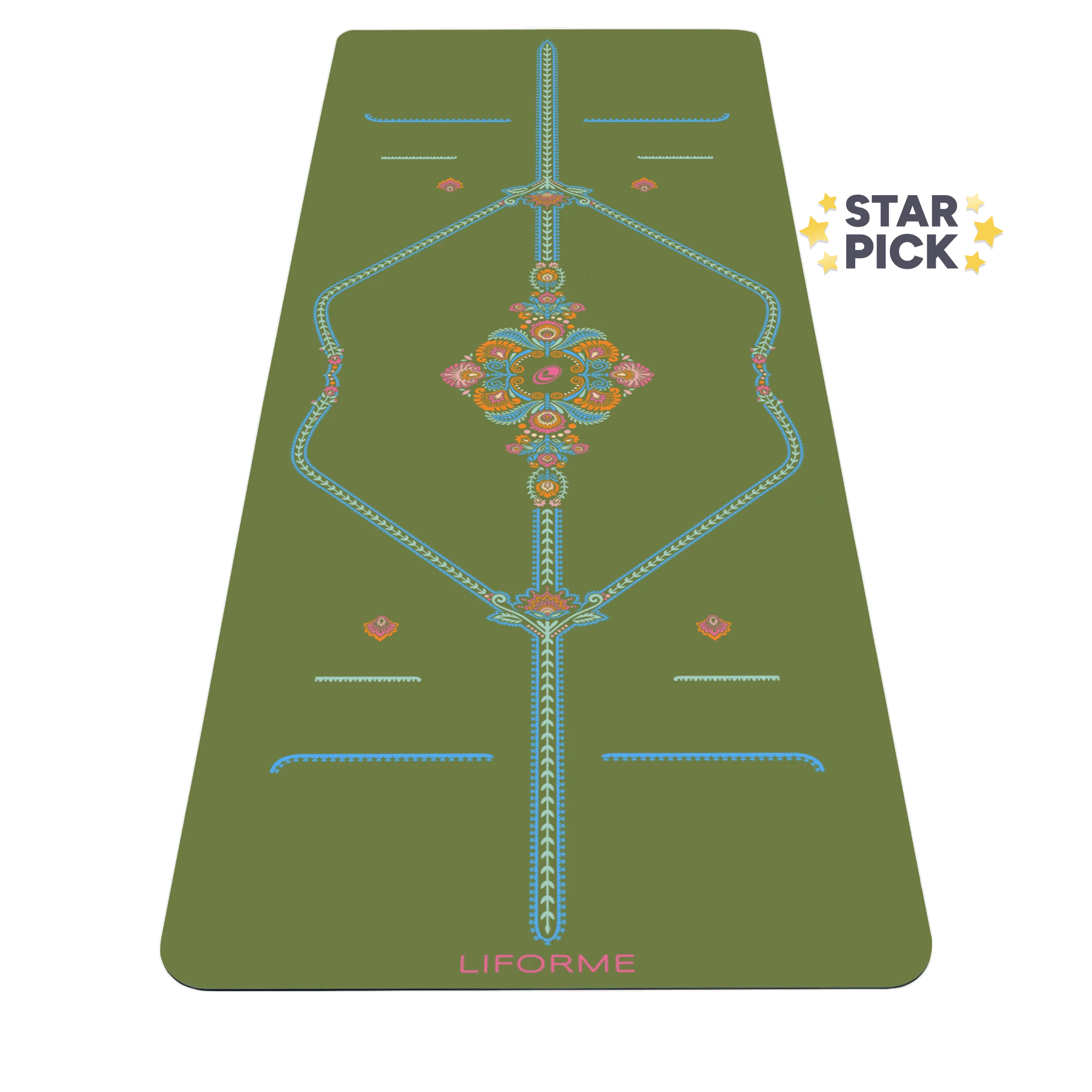 Liforme Mindful Garden XL Yoga Mat - Image 3