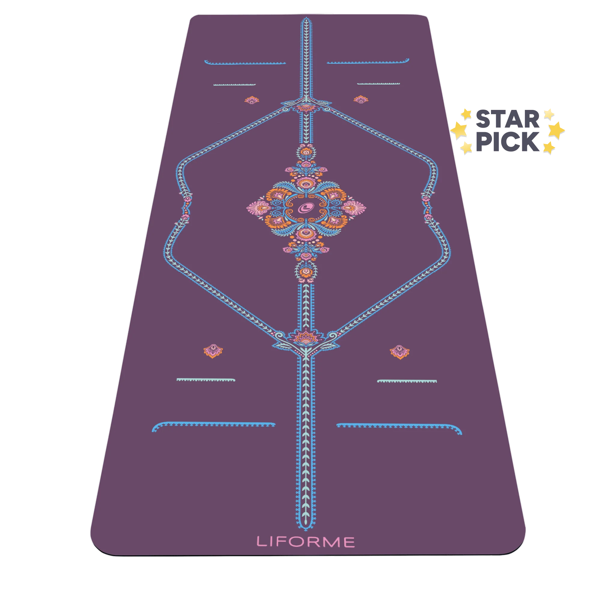 Liforme Mindful Garden XL Yoga Mat - Image 4